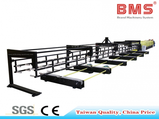 USA Type Double Layer Roofing Panel Roll Forming Machine With 12 Meter AUTO Stacker Device (Rib & PBR Profile)
