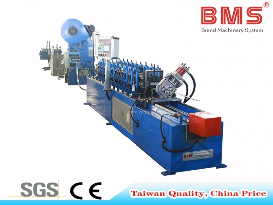 High Speed Z Channel Roll Forming Machine With Punching Hole